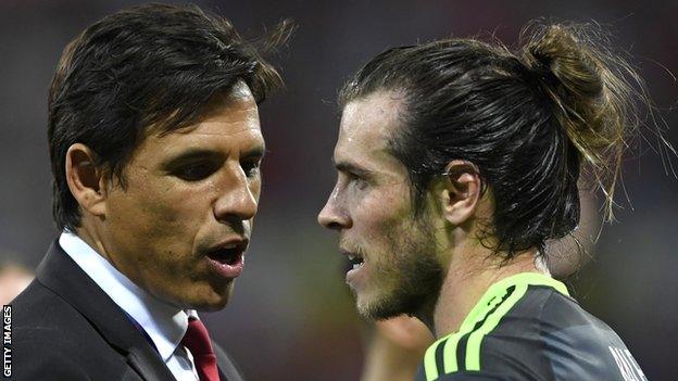 Chris Coleman and Gareth Bale