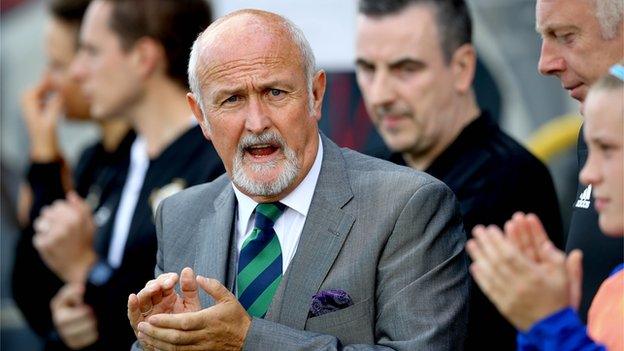 Alfie Wylie will oversee the development of women's football in Northern Ireland