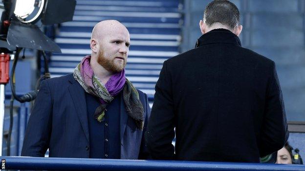 John Hartson is now a football pundit