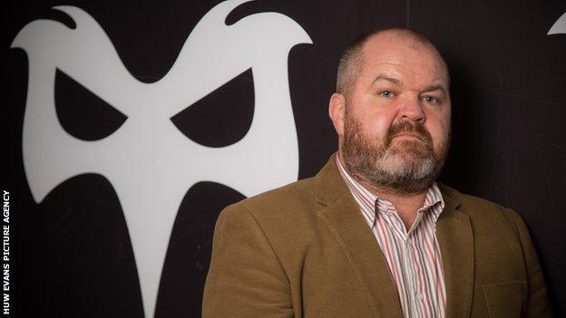 Andrew Millward was appointed managing director at Ospreys in 2016