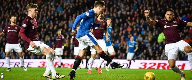 Barrie McKay scores