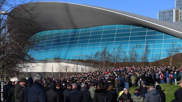 West Ham fans protest