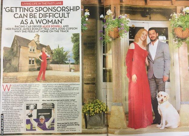 alice powell in ok magazine