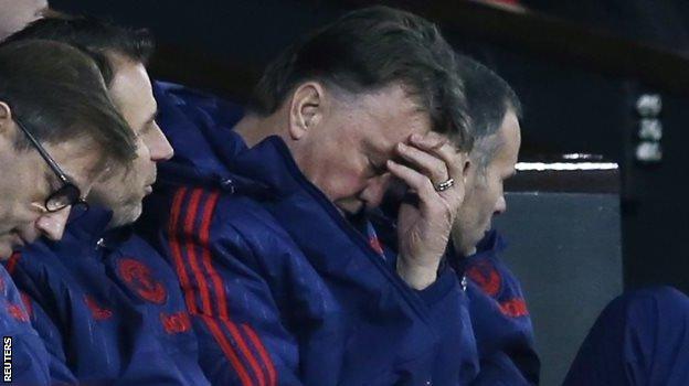 What about Manchester United? Well, doesn't Louis van Gaal's expression say it all? They were held to a draw at Old Trafford by Sheffield United