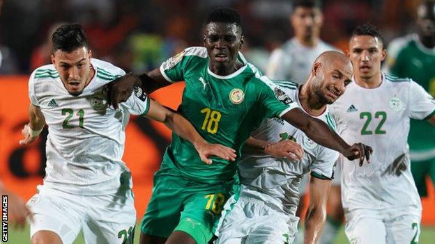 Sarr has played 26 times for Senegal, scoring four goals