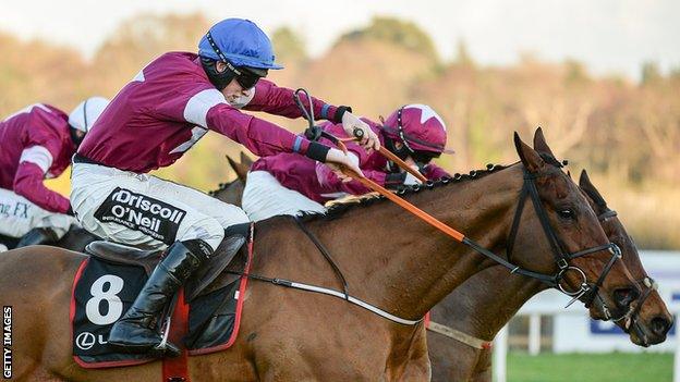 Jack Kennedy aboard Outlander at Leopardstown