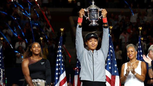 Naomi Osaka describes Serena Williams as her idol