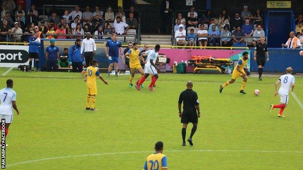 The Panjab FA lost 2-1 against England C in a friendly at Solihull Moors last year