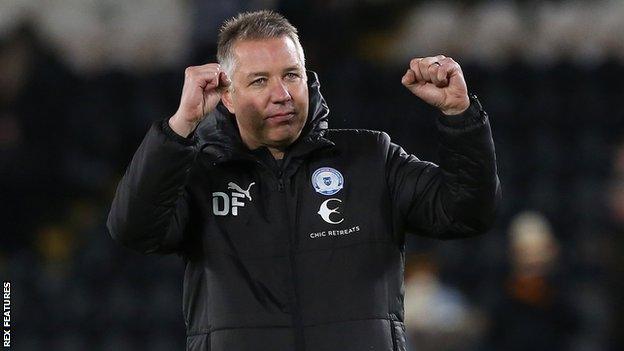 Peterborough United manager Darren Ferguson