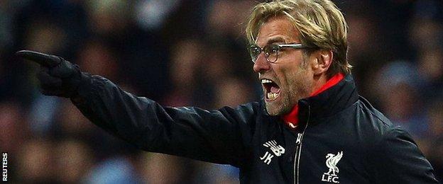 Liverpool manager Jurgen Klopp