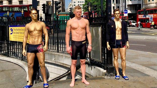 Adam Peaty in London