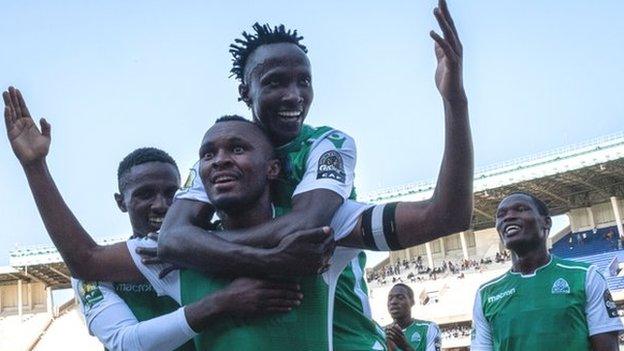 Gor Mahia celebrate