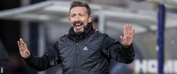 Aberdeen manager Derek McInnes