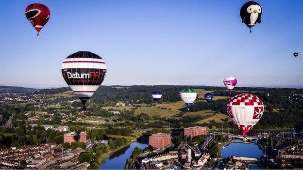 Balloons over Bristol