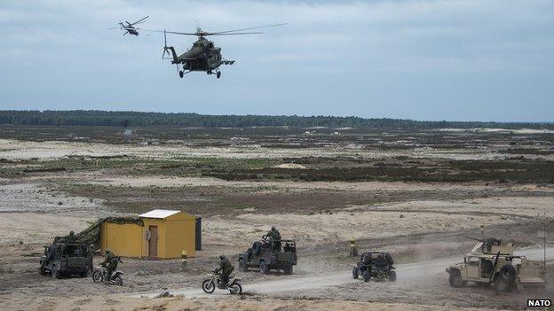 Exercise Noble Jump 2015 training session