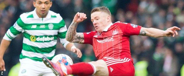 Aberdeen winger Jonny Hayes