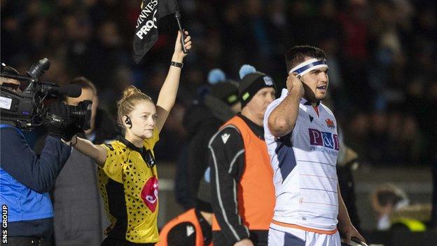 Davidson was scheduled to referee previous European Challenge Cup and Pro14 games