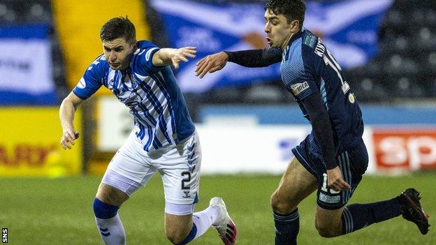 Playing behind closed doors this season has had a major impact on Kilmarnock's finances