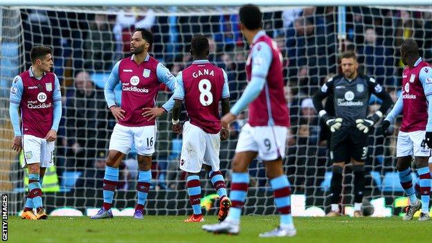 Aston Villa players