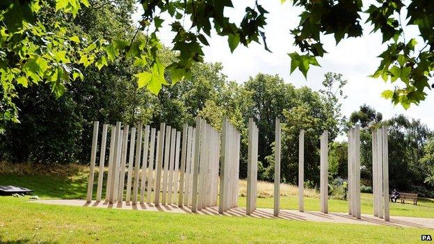 7 July memorial in Hyde Park, London