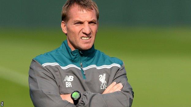 Former Liverpool manager Brendan Rodgers