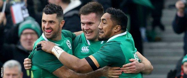 Ireland have now won 10 matches in a row