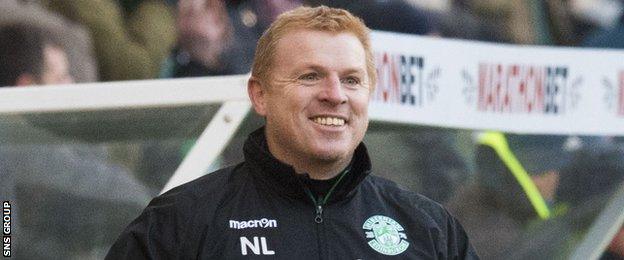 Hibs manager Neil Lennon