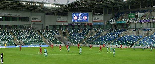 An empty Windsor Park