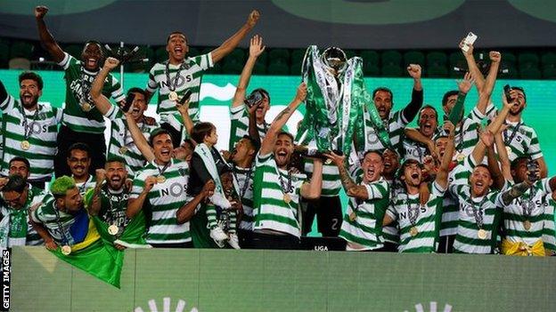 Sporting Lisbon are crowned champions