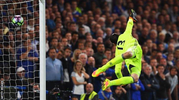 Jordan Henderson scored against Chelsea in September - helping to seal Antonio Conte's first loss as Chelsea manager