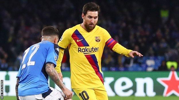 Barcelona v Napoli