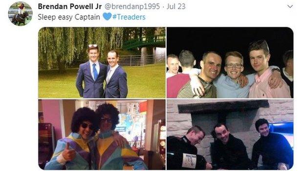 Jockey Brendan Powell on Twitter
