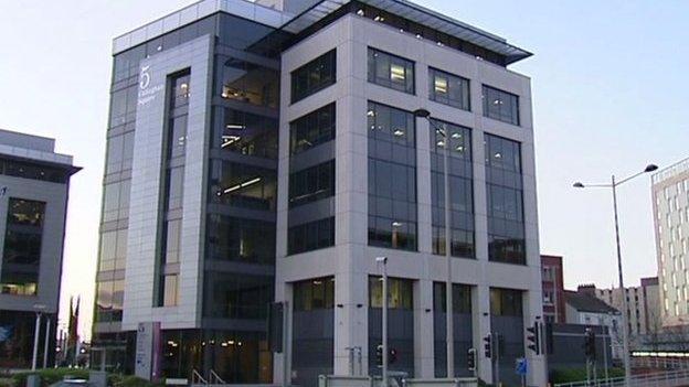 A Cardiff office block