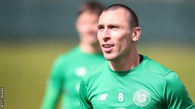 Celtic captain Scott Brown