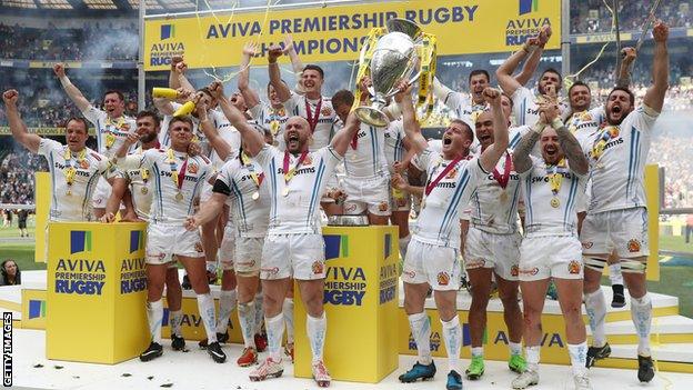 Premiership champions Exeter Chiefs