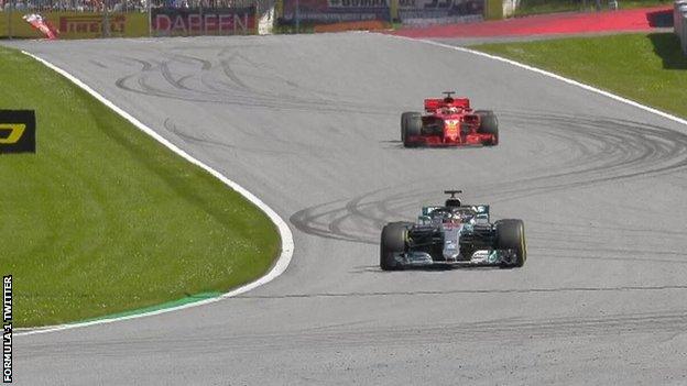 Hamilton and Vettel