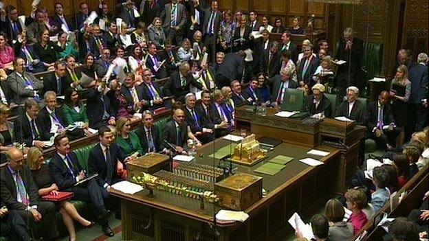 MPs in the House of Commons