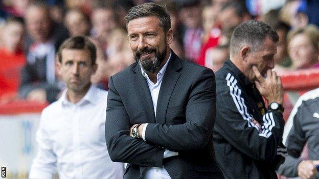 Aberdeen manager Derek McInnes