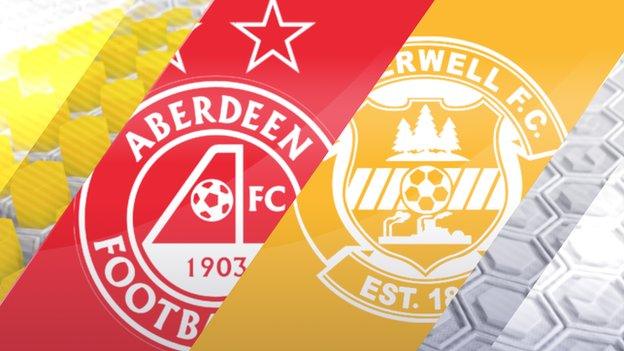 Aberdeen Motherwell graphic