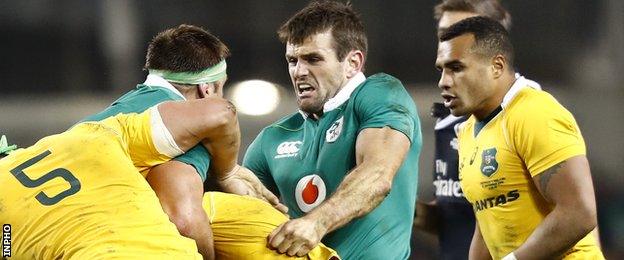 Jared Payne (centre) in action against Australia in November