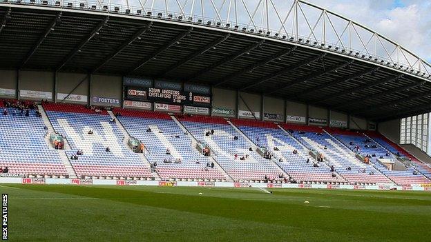 Wigan's DW Stadium