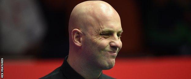 Snooker player Mark King