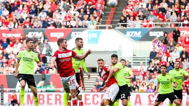 Marley Watkins scores against Sheffield United
