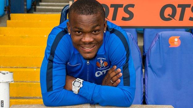 New Kilmarnock striker Souleymane Coulibaly