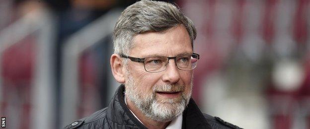 Hearts' director of football Craig Levein