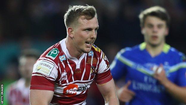 Dan Sarginson has made 104 Super League appearances for Wigan Warriors