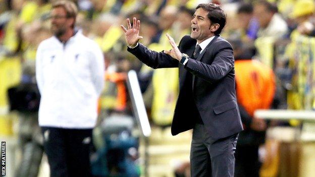 Marcelino Garcia Toral was boss of Villarreal when Liverpool beat them in the Europa League semi-final last season