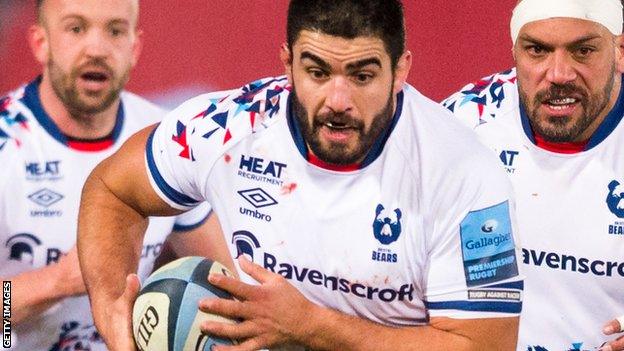 Bristol Bears prop Nahuel Tetaz Chaparro