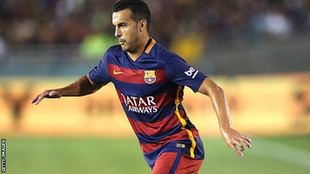 Barcelona's Pedro