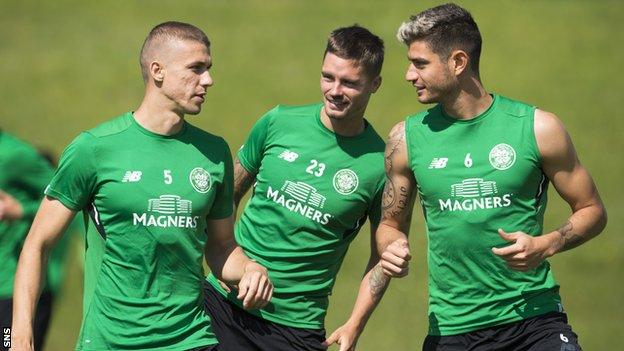 Jozo Simunovic, Mikael Lustig and Nir Bitton